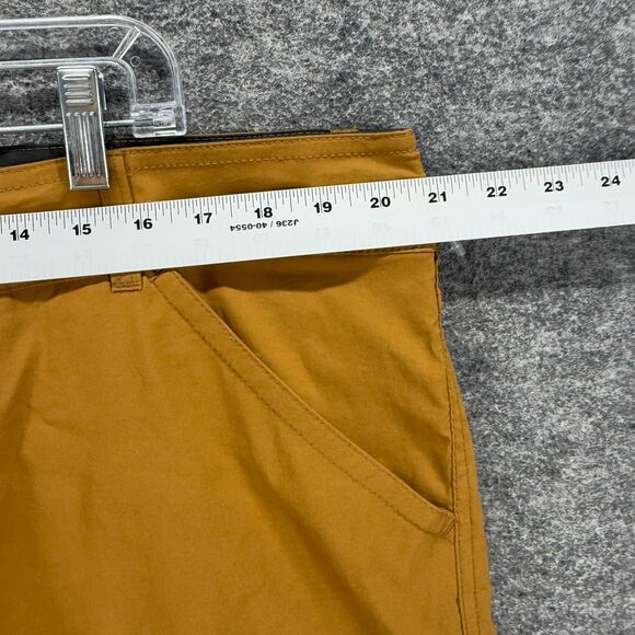 Kuhl Shorts Men 40 Brown Mid Rise Bermuda Flat Front Pockets Regular Fit Solid - Picture 3 of 10